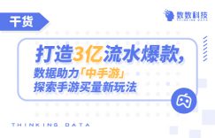 打造3亿流水爆款,数据助力「中手游」探索手游买量新玩法插图 打造3亿流水爆款,数据助力「中手游」探索手游买量新玩法插图